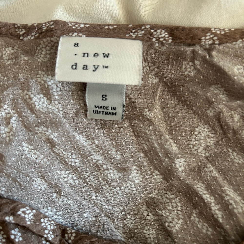 A new day tiered midi dress